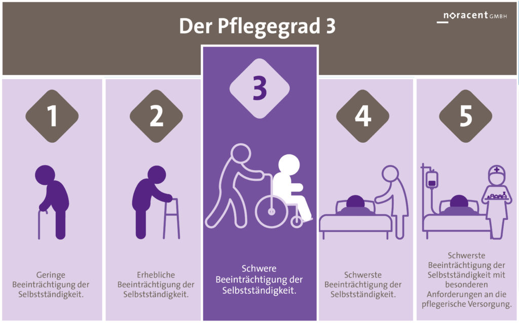 Pflegegrad 3 Pflegehilfsmittel gratis bestellen bis 60 Euro noramed Box